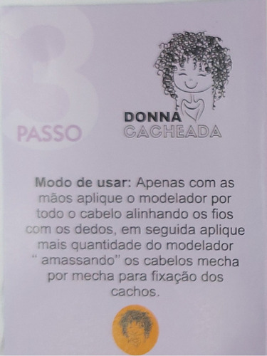 Kit Manutenção Para Cabelos Cacheados Donna Cacheada