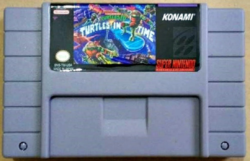 Jogo Tartarugas Ninja 4 Iv Super Nintendo Snes Frete Grátis