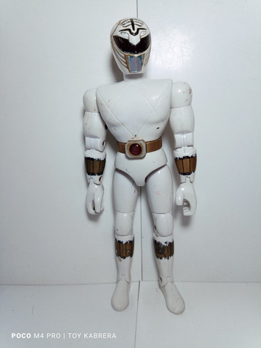 Power Rangers Primer Generacion Bandai 1995 White Ranger (Usado)