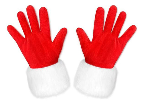 Set De Gorro, Máscara De Bigote Y Guantes De Navidad