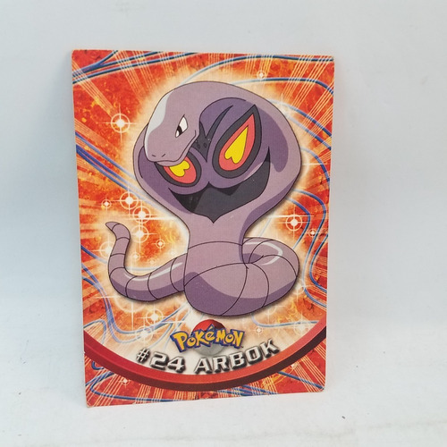 Pokémon Trading Card Topps Animation Edition 24 Arbok