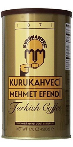 Kurukahveci Mehmet Efendi Café Turco, 17,6 Onzas (paquete De