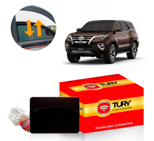 Modulo Subida Descida Vidro Antiesmagament Toyota Sw4 2008