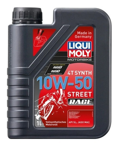 Liquimoly 10w 50 Street Race Full Sintético 