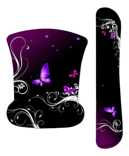 Conjunto De Teclado E Mouse Pad - Almofada De Espuma De