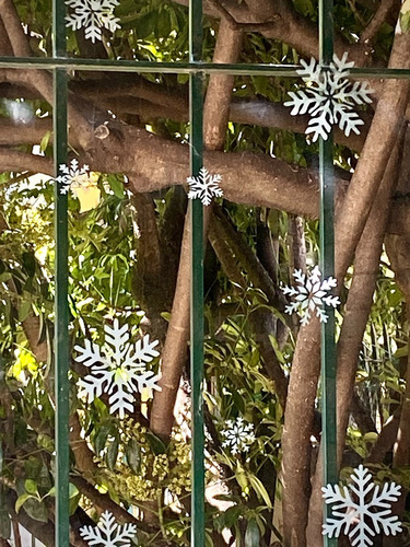 Imagen 5 de 5 de Stencil Navidad Laura Craft Copos De Nieve
