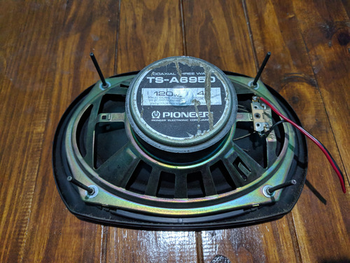 Parlante Pioneer Ts-a6950 120w 6x9 Negro (Reacondicionado)