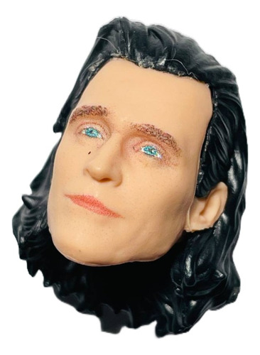 Marvel Legends Cabeça Loki Ideal P/custom G.i.joe Classified