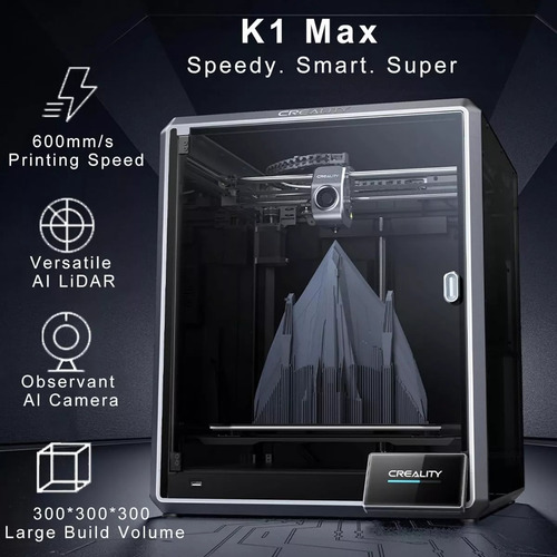 Impresora 3d De Alta Velocidad Creality K1 Max 600 Mm/s