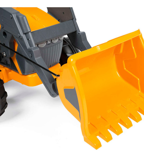 Trator Escavadeira Elétrica Construction Loader John Deere - Peg Pérego