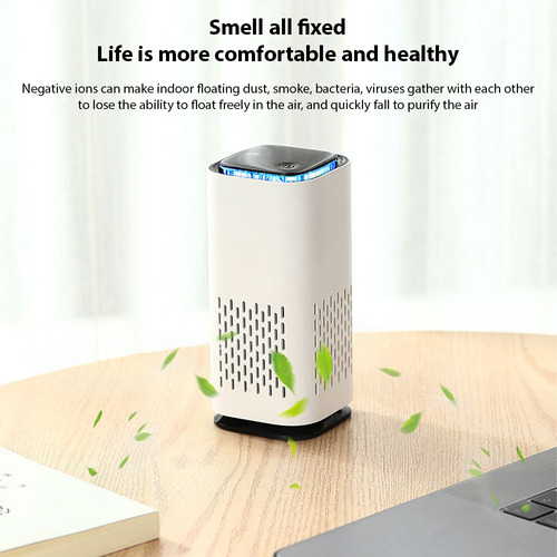 Purificador De Aire Portátil Con Luz Y Control Para Hogar/co