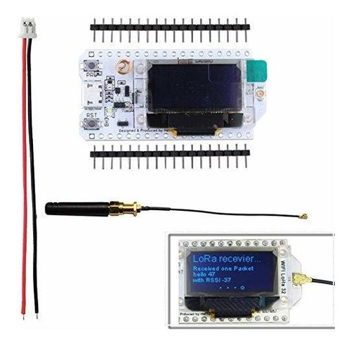 Placa De Desarrollo Esp32 De Stemedu, Pantalla Oled Esp32 De