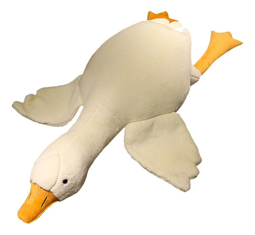 Almohada 90 Cm Ganso Blanco Peluche Cojín Para Dormir