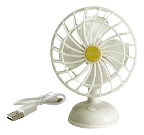 Ventilador Eléctrico En Miniatura For Casa De Muñecas,
