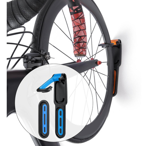 Imagen 6 de 12 de Estante De Almacenamiento Para Bicicletas Para Azul Negro