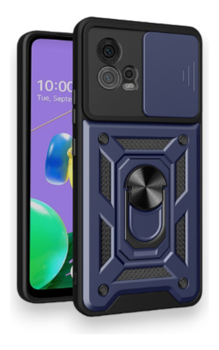 Funda Con Anillo Soporte Antigolpe Para Moto G72