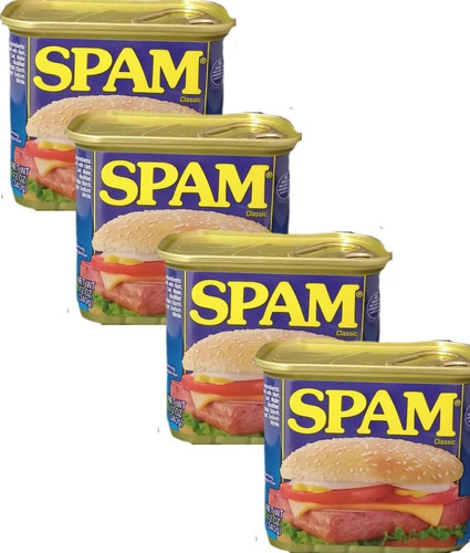 4x Hormel Spam Classic - 4 Latas De 340g ( 12oz) C/u