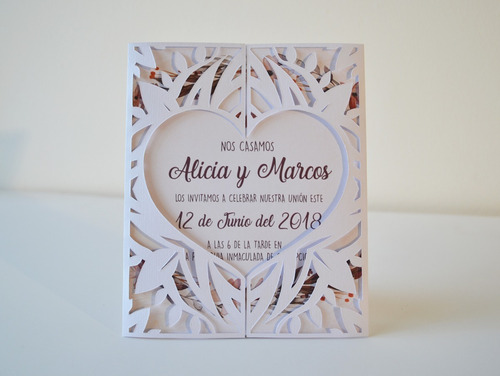 15 Invitaciones Para Boda Casamiento Incluye MercadoLibre