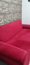 Comprar Sillón De Pana Roja 3 Cuerpos