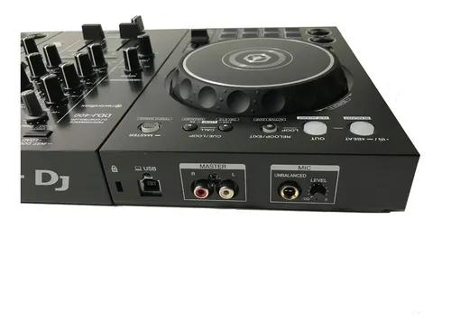 Controladora Pioneer Ddj 400 2ch Rekordbox Nova Dj Pro