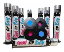 Comprar 2 Bombas Humo Gender Reveal Niño Niña Revelación De Sexo 45s