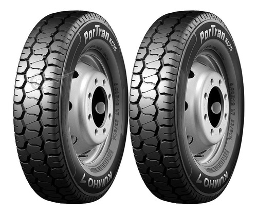 Kit 2  Neumaticos 500 R12 Kumho Carga Para Kia 2700