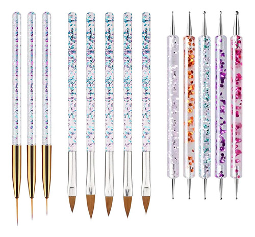 2 X 13pcs Nail Art Design Pen Herramienta De Pintura Nail