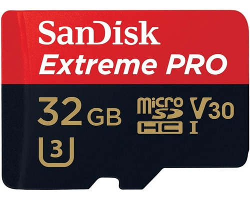 Tarjeta De Memoria Micro Sdhc Sandisk Extreme Pro 32gb