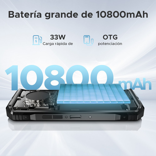 Celular Doogee S Punk Pro Teléfonos Móviles Resistentes 6,6 Fhd+ Ips 90hz 20gb Ram +512gb Rom Con Altavoz De 128 Db/desbloqueo Facial/nfc