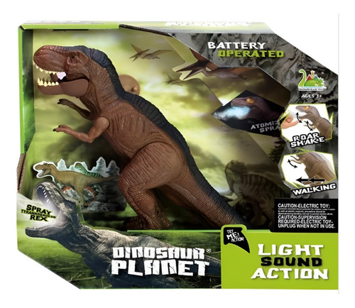 Dinosaurio Planet Luz Y Sonido Caja