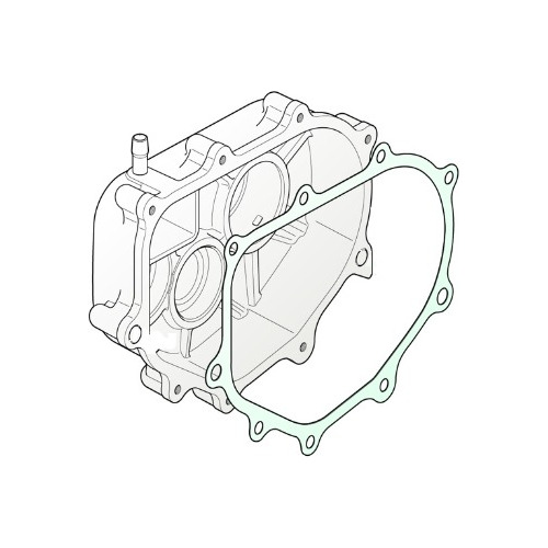 Caja Porta Engranajes Transmision Y Junta Steezer 125 - Rvm