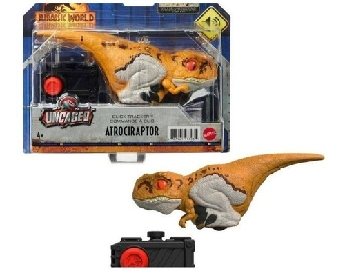 Jurassic World Dominion Dinosaurio Atrociraptor Naranja 
