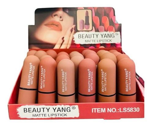 Lapiz Labial Matte, Color Nude, Hermoso Toque