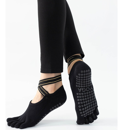 Calcetines De Yoga Con Cinco Dedos For Mujer, Ballet