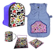 Comprar Combo Jardin De Infantes Nena Modelo Abcdef9