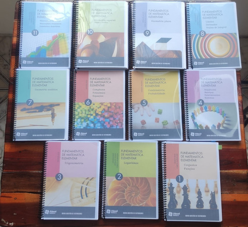 Coleção Completa Fundamentos De Matemática Elementar - Impressão Colorida