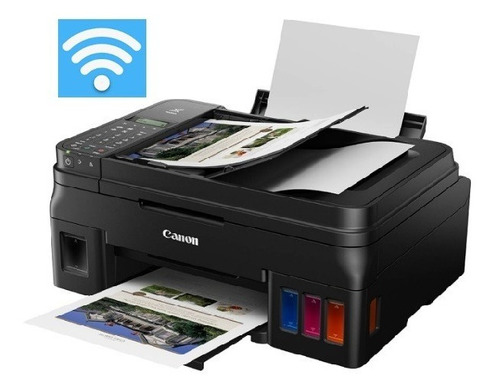 Impresora A Color Multifunción Canon Pixma G4110 Con Wifi
