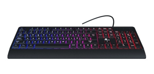 Imagen 7 de 8 de Combo Gamer Xtech Teclado Led Colores Y Mouse Led 4 Colores