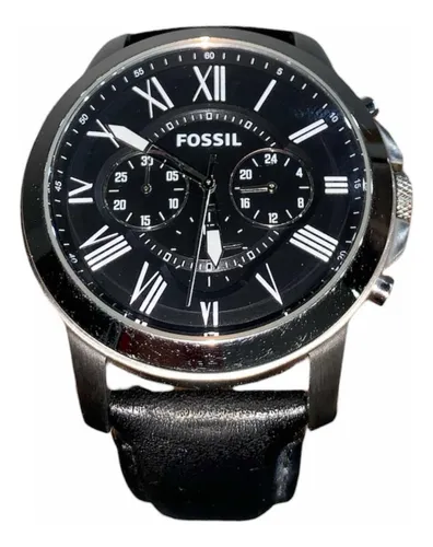 Reloj fossil fs4812 negro sale