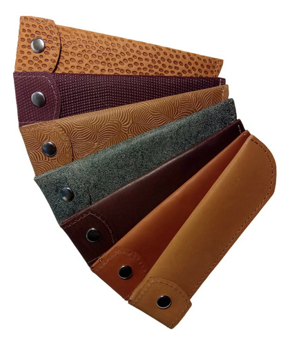 Porta Bombillas En Cuero 22 Cm Pack X6 Varios