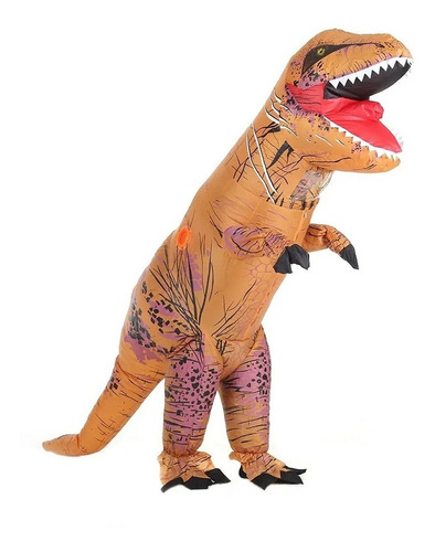 Imagen 1 de 10 de Disfraz Inflable Dinosaurio T-rex Disfraces Para Cosplays