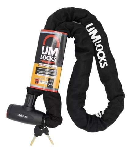 Linga Eslabonada Um Locks 8604 1.5 M Black Uni - Um8604