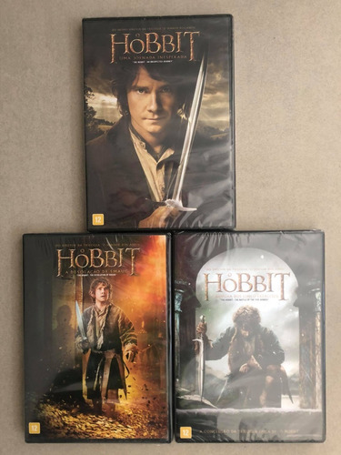 Dvd Coleçao O Hobbit (original Lacrado) 