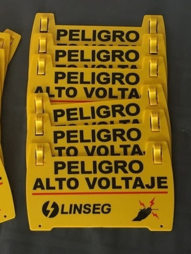 Letrero De Advertencia Cerco Eléctrico 