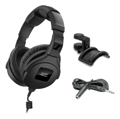 Auriculares Sennheiser Hd 300 Pro, Negros Con Soporte Para A