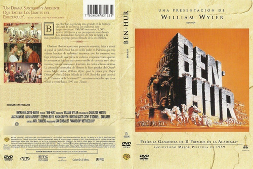 Ben Hur - Charlton Heston - Audio Latino Dvd
