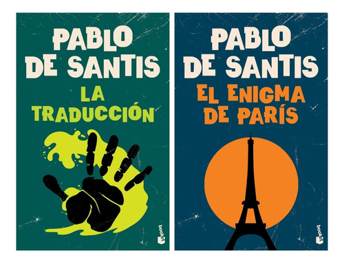Traduccion + Enigma Paris - De Santis - Booket - 2 Libros