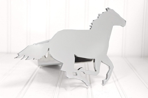 Personalizado Hitch Covers 12513-chrome Running Horse Hitch 