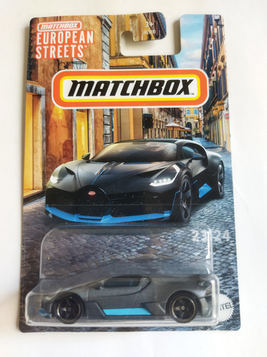 Matchbox 2018 Bugatti Divo European Streets Mb1 Jnb