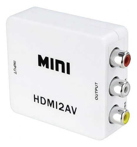 Conversor De Video Hdmi A Rca Adaptador